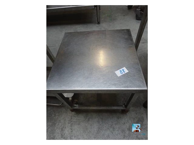 Roestvrij stalen tafel - afbeelding 1 van  2