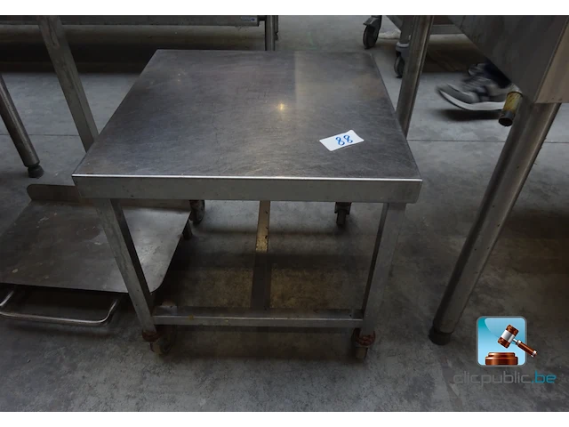 Roestvrij stalen tafel - afbeelding 2 van  2