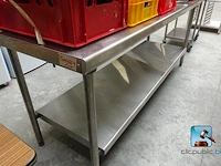 Roestvrij stalen tafel - afbeelding 2 van  3