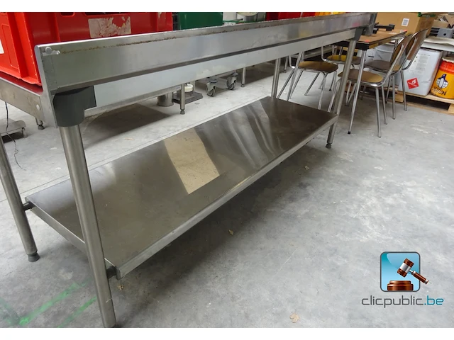 Roestvrij stalen tafel - afbeelding 3 van  3