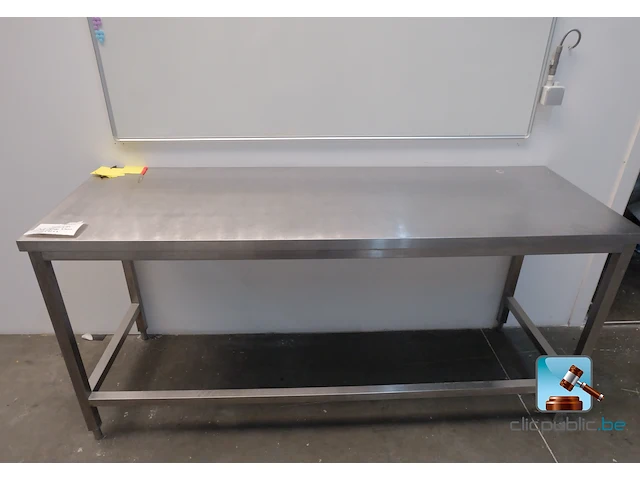 Roestvrij stalen tafel - afbeelding 2 van  5