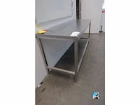 Roestvrij stalen tafel - afbeelding 3 van  5