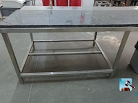 Roestvrij stalen werktafel - afbeelding 4 van  14