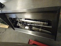 Roestvrijstalen kap - eco matroestvrij stalen incoe-motor - eco matmo roestvrij staal - hinoxt incorporated-motor (dimensio - afbeelding 2 van  7