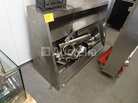 Roestvrijstalen kap - eco matroestvrij stalen incoe-motor - eco matmo roestvrij staal - hinoxt incorporated-motor (dimensio - afbeelding 4 van  7