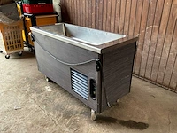 Roestvrijstalen mobiele koelcontainer met elektronische koelbesturing