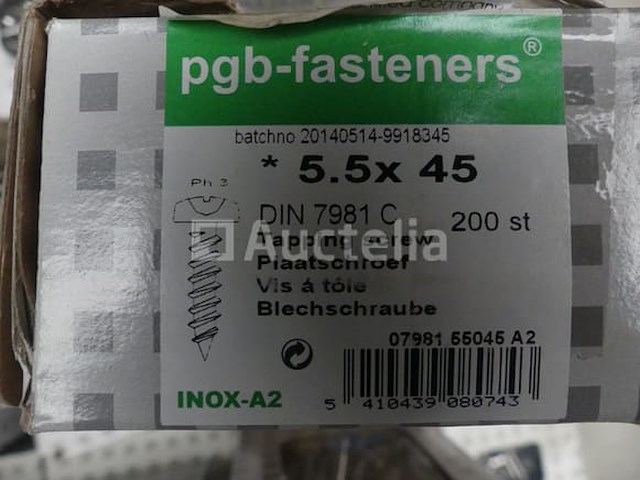Roestvrijstalen schroeven - afbeelding 5 van  10
