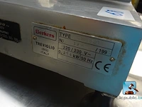 Roestvrijstalen snijmachine - afbeelding 3 van  5