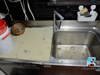 Roestvrijstalen spoelbak met vaatwasser - afbeelding 2 van  7