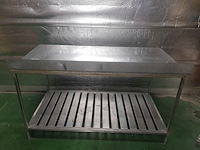 Roestvrijstalen tafel 1600x800x900 - afbeelding 5 van  5