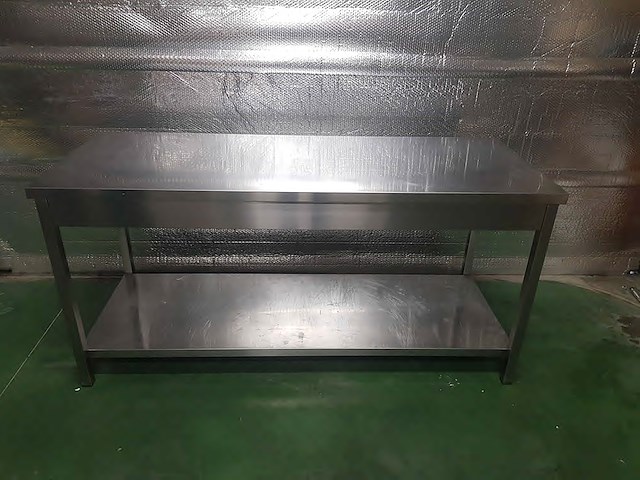 Roestvrijstalen tafel 1800x700x870 - afbeelding 1 van  6