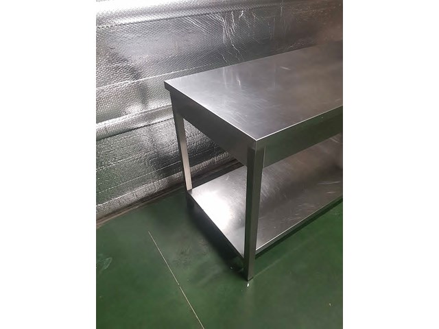 Roestvrijstalen tafel 1800x700x870 - afbeelding 2 van  6
