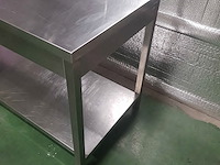 Roestvrijstalen tafel 1800x700x870 - afbeelding 3 van  6