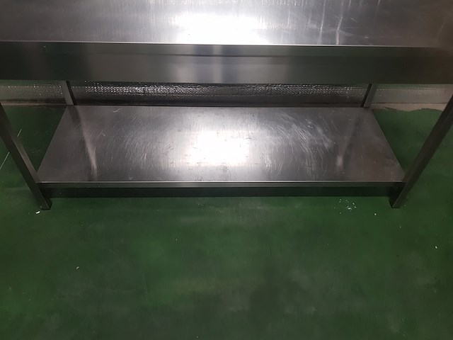 Roestvrijstalen tafel 1800x700x870 - afbeelding 5 van  6