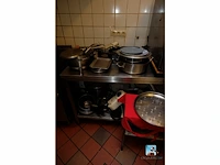 Roestvrijstalen tafel en serveertafel - afbeelding 2 van  6