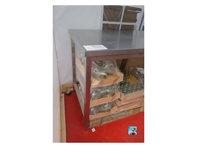 Roestvrijstalen tafel - afbeelding 3 van  4