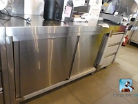 Roestvrijstalen tafel - afbeelding 1 van  5