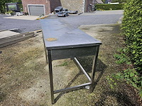 Roestvrijstalen tafel - afbeelding 2 van  4