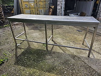 Roestvrijstalen tafel - afbeelding 3 van  4