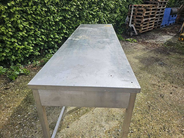 Roestvrijstalen tafel - afbeelding 4 van  4