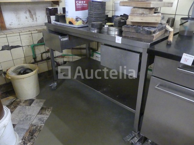 Roestvrijstalen tafels - afbeelding 5 van  6