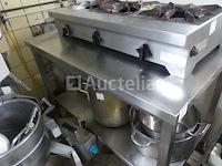 Roestvrijstalen tafels - afbeelding 1 van  4