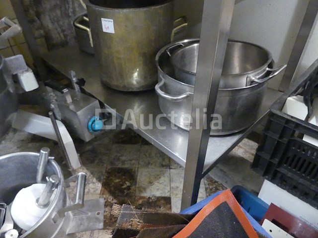 Roestvrijstalen tafels - afbeelding 2 van  4