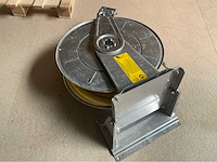 Roestvrijstalen wandmontere slanghaspel - afbeelding 1 van  6