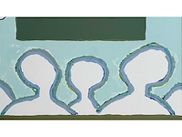 Roger raveel - aanschouwen - kleurenzeefdruk - afbeelding 4 van  11