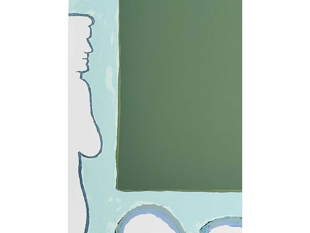 Roger raveel - aanschouwen - kleurenzeefdruk - afbeelding 5 van  11