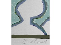 Roger raveel - aanschouwen - kleurenzeefdruk - afbeelding 11 van  11