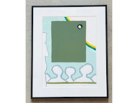 Roger raveel - aanschouwen - litho - afbeelding 5 van  11