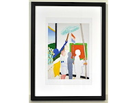 Roger raveel - beerveldeprocessie - offset - afbeelding 1 van  3