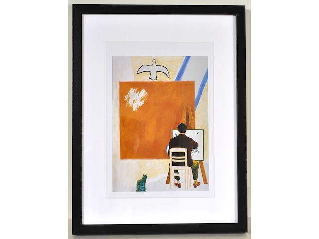 Roger raveel - de schilder - offset - afbeelding 1 van  3