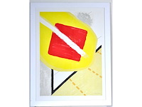 Roger raveel - de schilderijenoptocht - litho - afbeelding 2 van  8