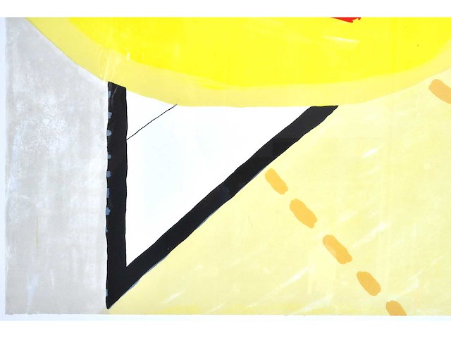 Roger raveel - de schilderijenoptocht - litho - afbeelding 4 van  8