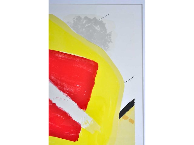 Roger raveel - de schilderijenoptocht - litho - afbeelding 6 van  8