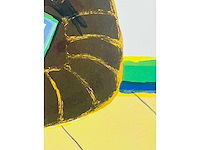 Roger raveel - dubbende man - kleurenlithografie - afbeelding 2 van  11