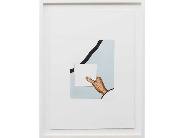 Roger raveel - een greep op de geestelijke geladenheid - kleurenets - afbeelding 1 van  2