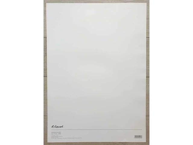 Roger raveel - een mens - offset - afbeelding 4 van  5