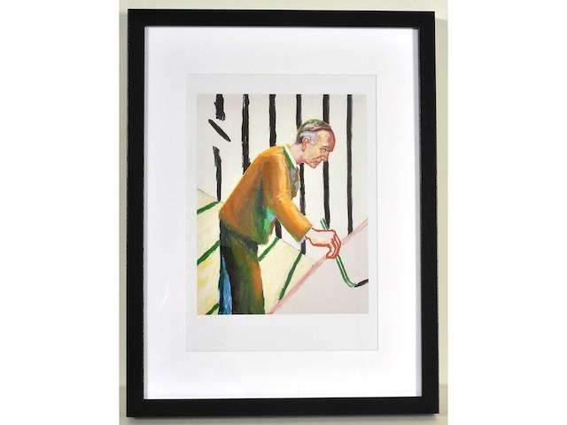 Roger raveel - een schilderij door zichzelf geschilderd - offset - afbeelding 1 van  3