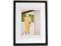 Roger raveel - een schilderij, een man, een stap - offset