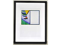 Roger raveel - een stap - offset - afbeelding 1 van  3