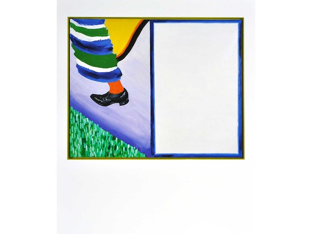 Roger raveel - een stap - offset - afbeelding 2 van  3