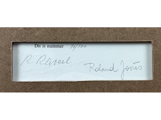 Roger raveel - gesigneerde editie - afbeelding 2 van  2