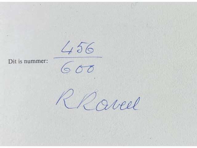 Roger raveel - gesigneerede editie - afbeelding 2 van  2