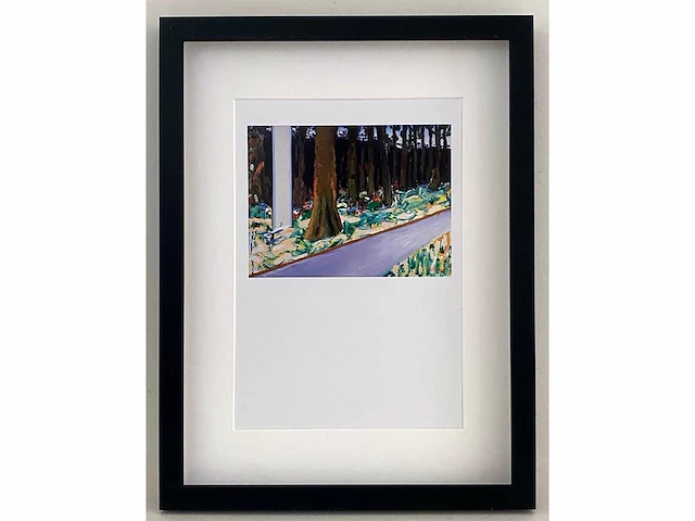 Roger raveel - het bos - offset - afbeelding 1 van  3
