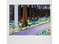 Roger raveel - het bos - offset - afbeelding 2 van  3