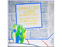 Roger raveel - kom in het bos wonen - litho - afbeelding 2 van  8