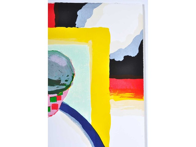 Roger raveel - la berceuse - litho - afbeelding 6 van  8